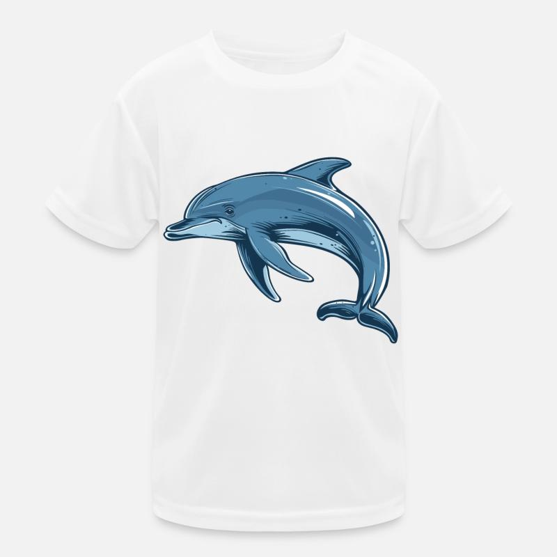 Dolphin Kids Functional T-Shirt