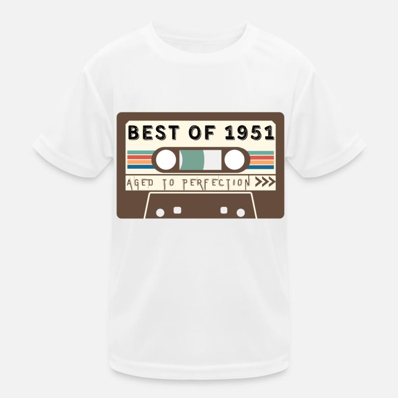 Das Beste von 1951 Kinder Funktions-T-Shirt