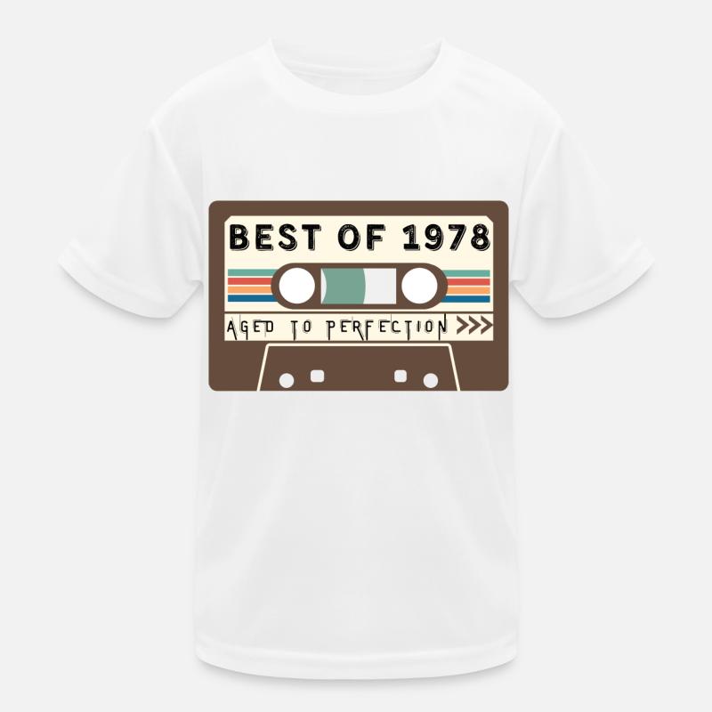 Das Beste von 1978 Kinder Funktions-T-Shirt