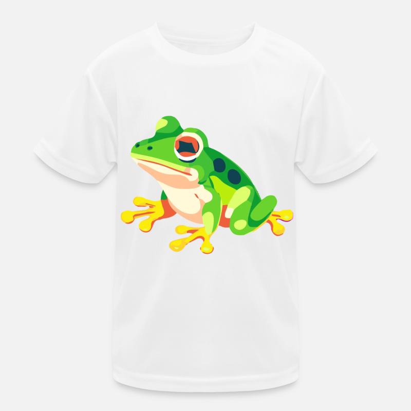 Frosch Kinder Funktions-T-Shirt
