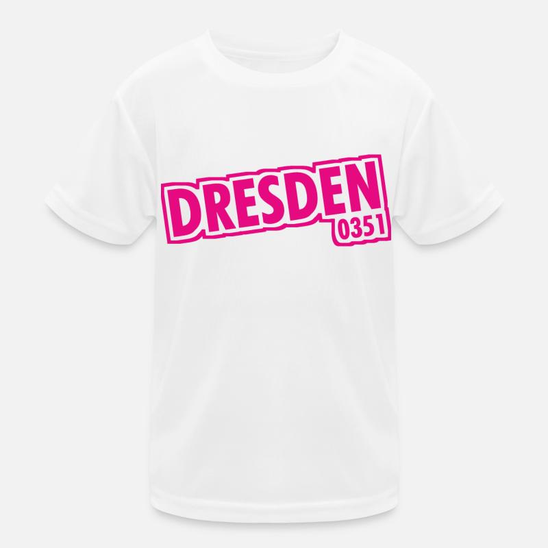 Dresde - 0351 - Indicatif régional - Saxe T-shirt sport Enfant