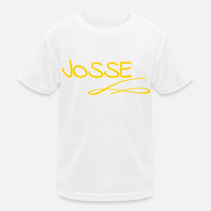 Prénom Josse T-shirt sport Enfant