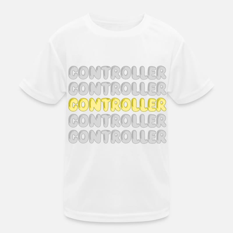 Arbeit Controller Kinder Funktions-T-Shirt