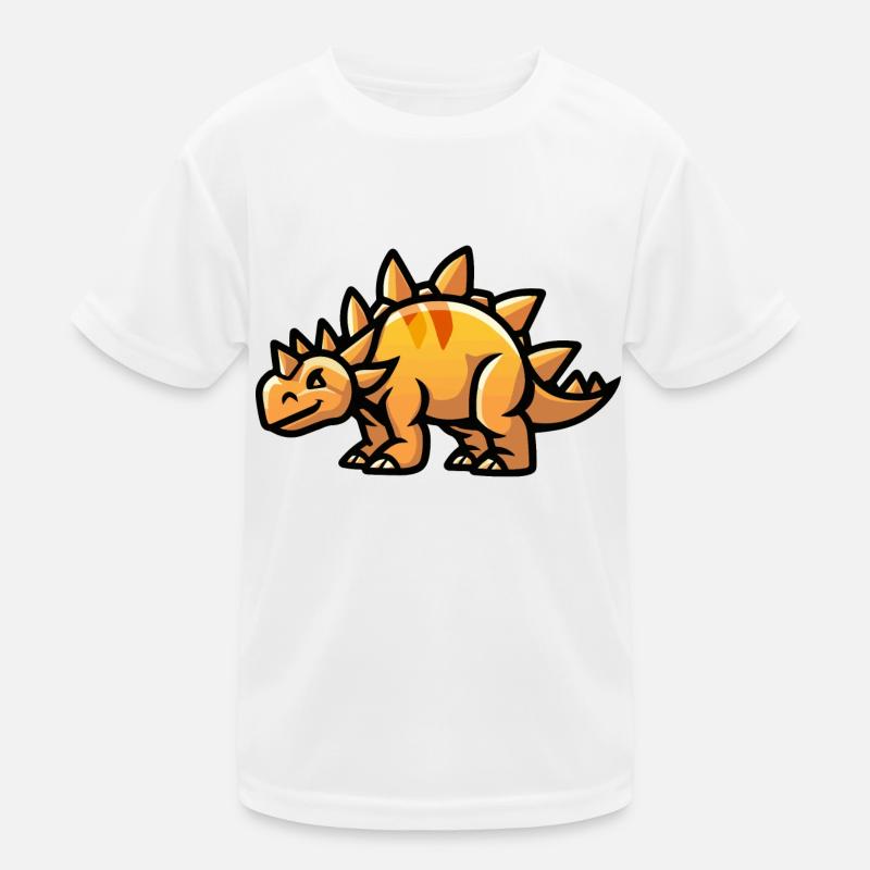 Dinosaurier stegosaurus Comic Kinder Funktions-T-Shirt