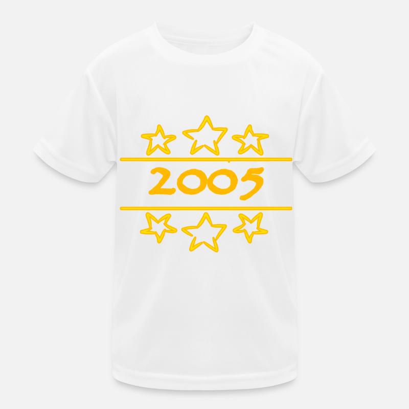 Année 2005 T-shirt sport Enfant