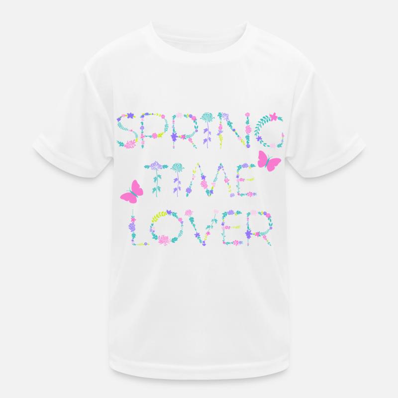 Springtime Lover Kinder Funktions-T-Shirt