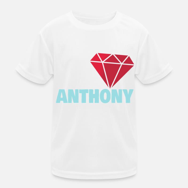 Anthony als Edel Kinder Funktions-T-Shirt