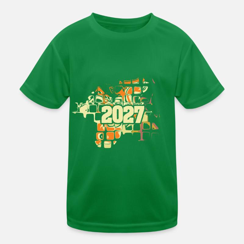 Flower Power 2027 Kids Functional T-Shirt