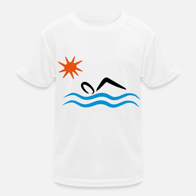natation T-shirt sport Enfant