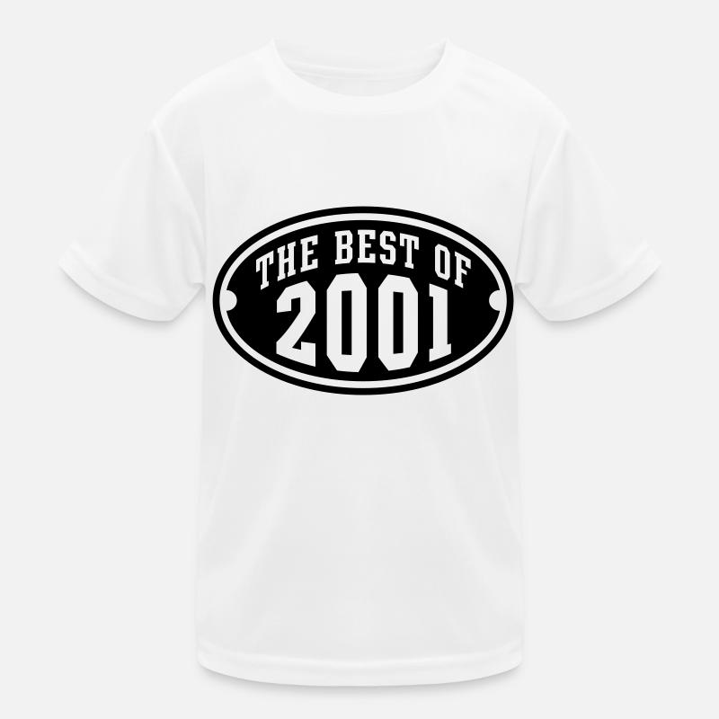LE MEILLEUR DE 2001 - Anniversaire conception T-shirt sport Enfant