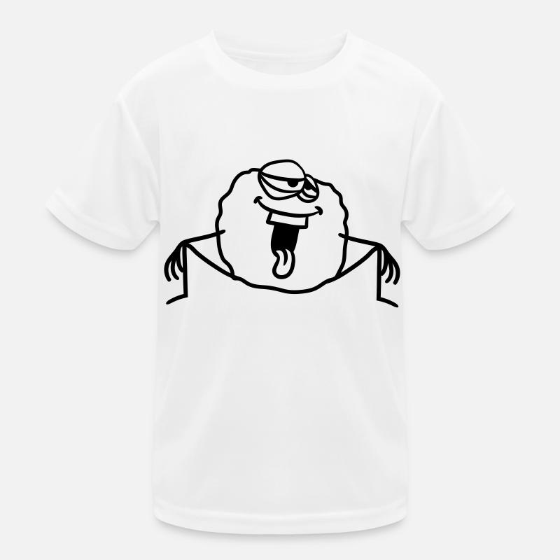 sit chill relax cool ball circle around lac Kids Functional T-Shirt