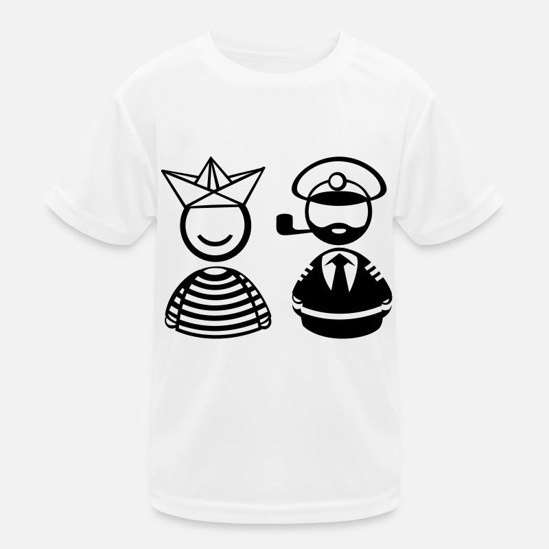 Seemänner Kinder Funktions-T-Shirt
