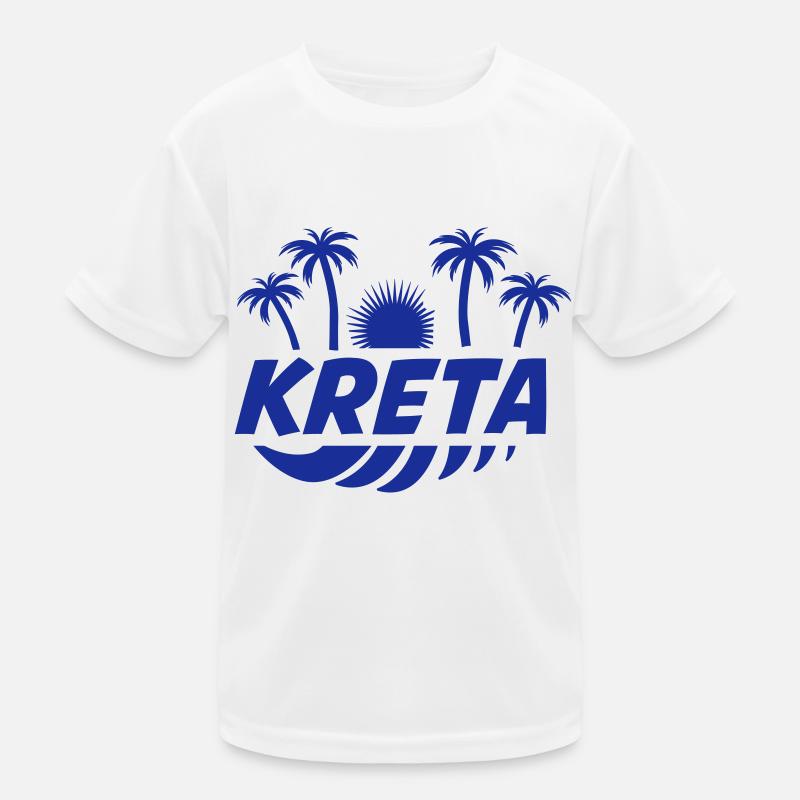kreta_01 Kinder Funktions-T-Shirt