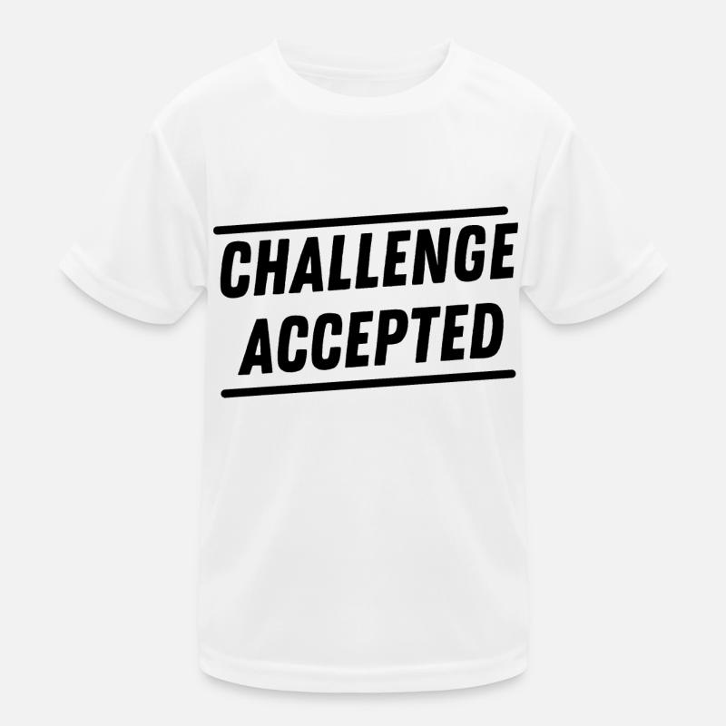 Challenge Accepted Kids Functional T-Shirt