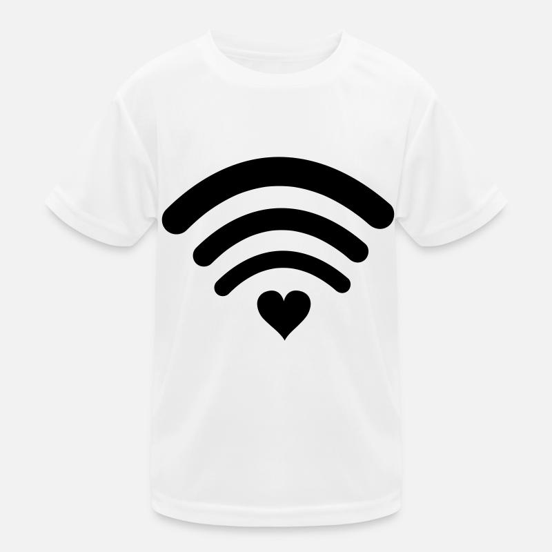 wlan liebe Kinder Funktions-T-Shirt