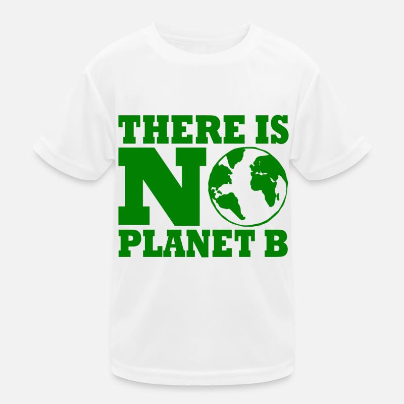 There is no planet B T-shirt sport Enfant