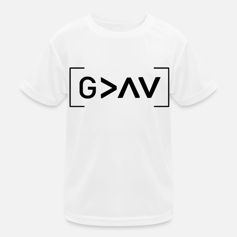 DIEU est PLUS GRAND que le PLUS ÉLEVÉ par csDesign T-shirt sport Enfant