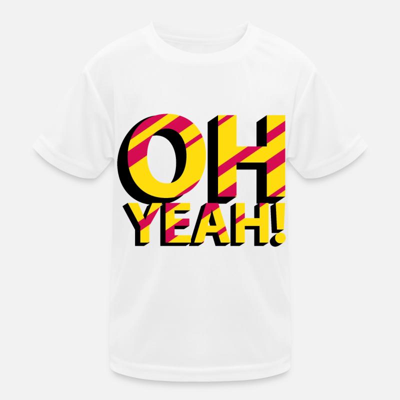 OH YEAH! Kinder Funktions-T-Shirt