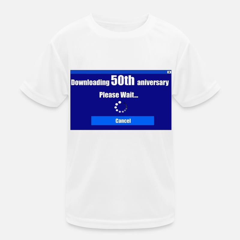50th anniversary Kids Functional T-Shirt
