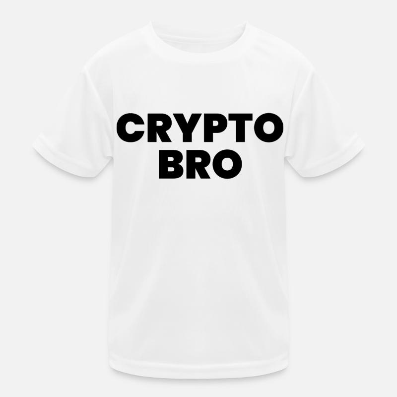 Crypto Bro Kids Functional T-Shirt
