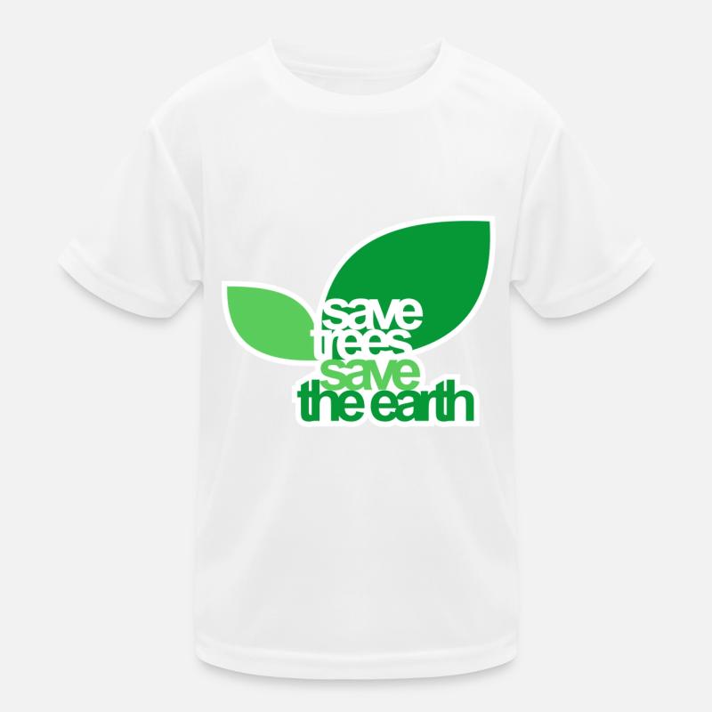 BÄUME RETTEN Kinder Funktions-T-Shirt