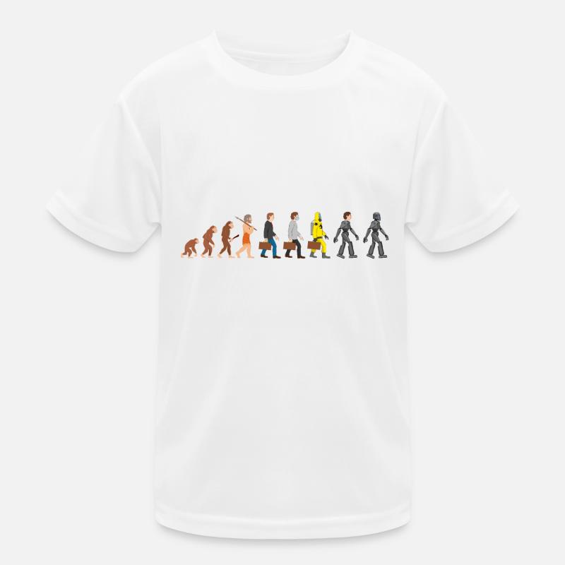 Evolution unsere ferne Zukunft Kinder Funktions-T-Shirt