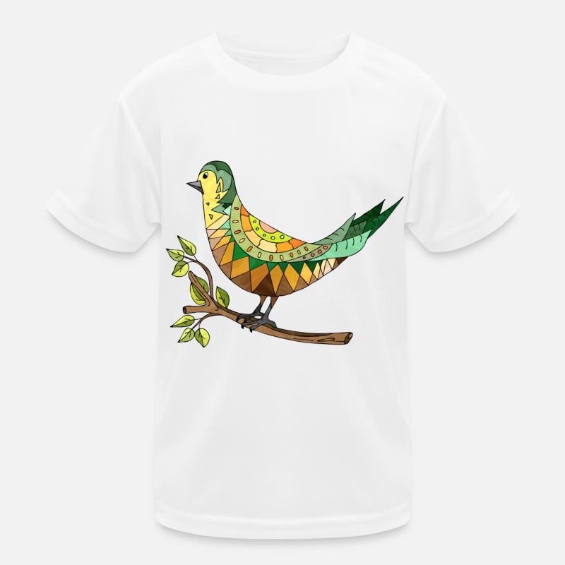Vogel Kinder Funktions-T-Shirt