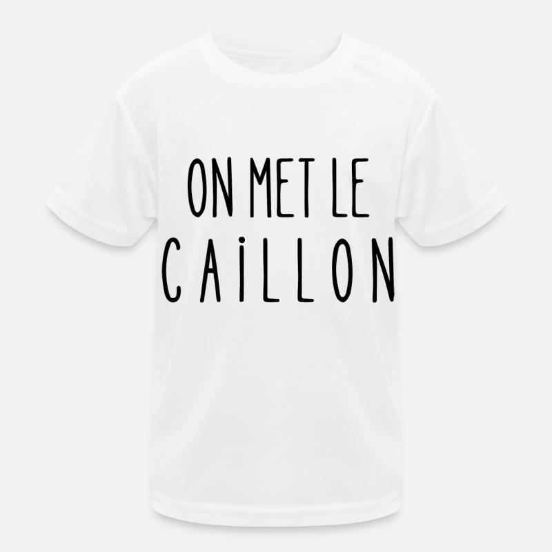 on met le caillon T-shirt sport Enfant