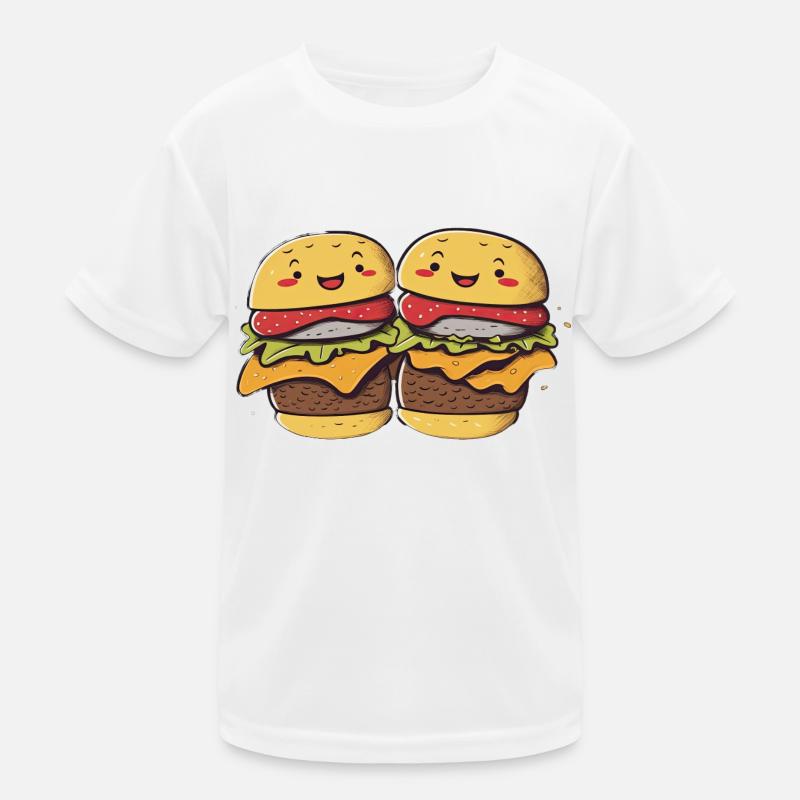 Hamburger Buddies Kids Functional T-Shirt