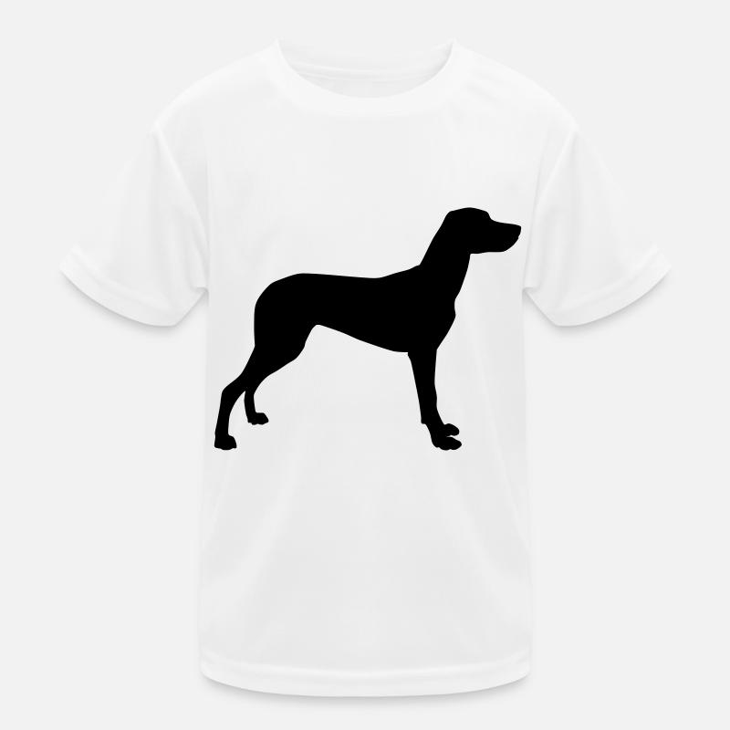 Vizla Silhouette 1 Kids Functional T-Shirt