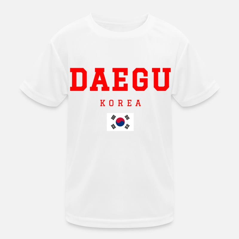 Daegu Corée T-shirt sport Enfant