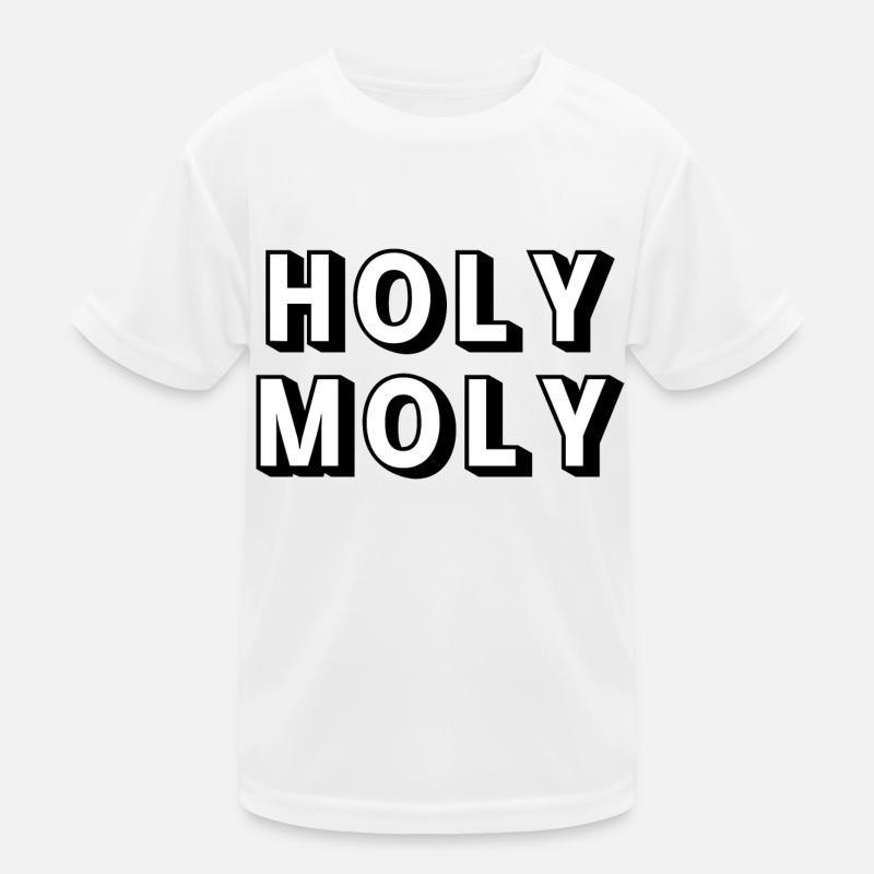 Holy Moly Kinder Funktions-T-Shirt