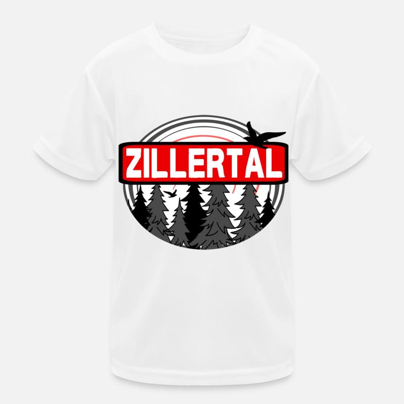 Zillertal - Alps - Austria Kids Functional T-Shirt