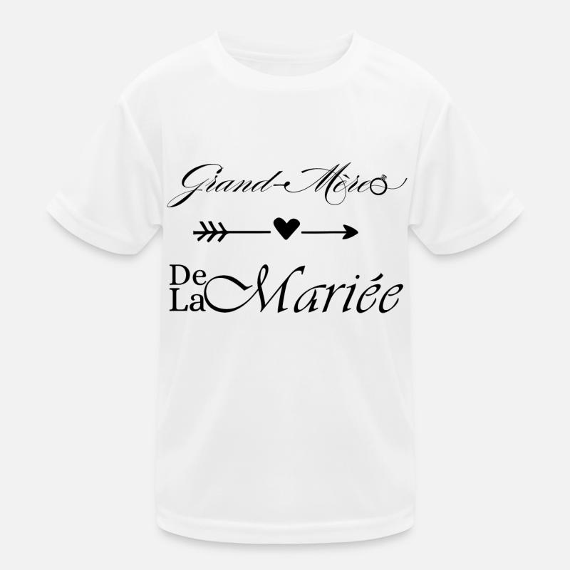 Großmutter der Braut Kinder Funktions-T-Shirt