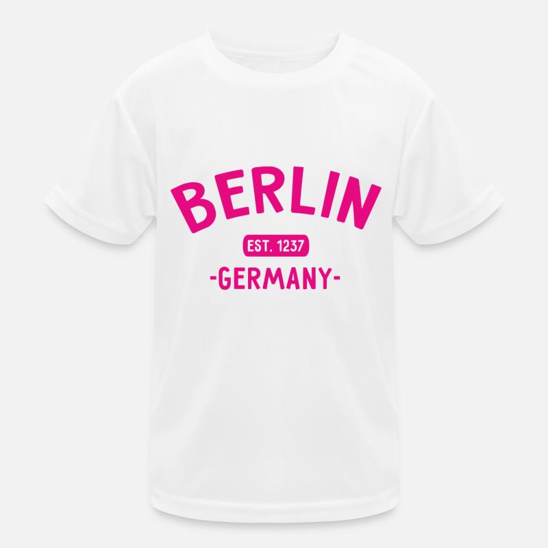 Berlin - Est. 1237 - Germany - Berlin Bear Kids Functional T-Shirt