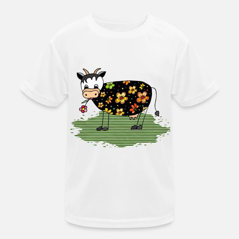 Kuh Kinder Funktions-T-Shirt