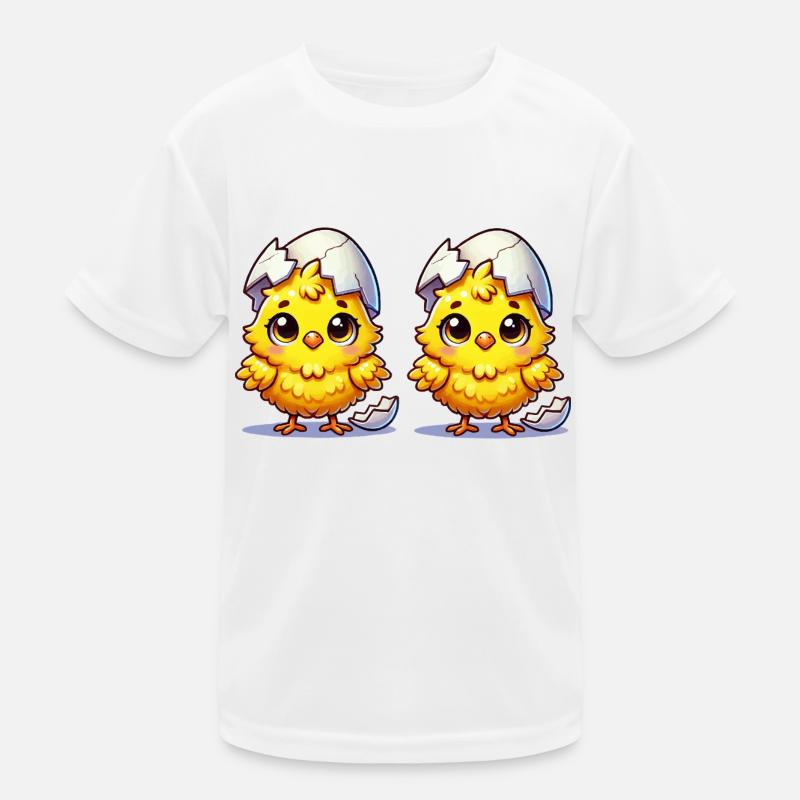 kuecken comic 2 Kinder Funktions-T-Shirt