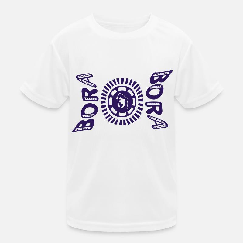 map tattoo bora bora T-shirt sport Enfant