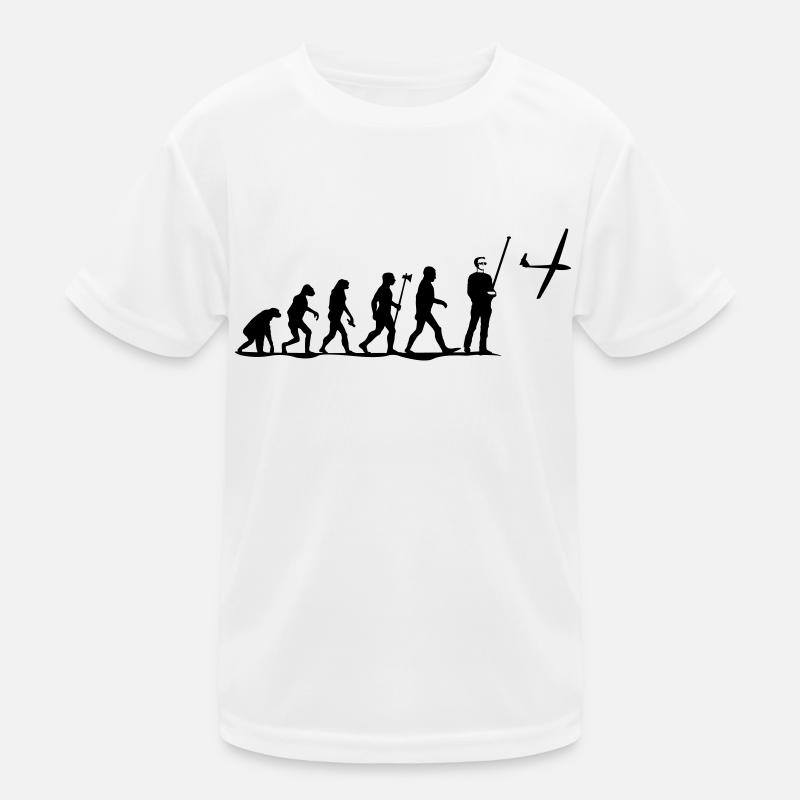 evolution modellfliegen Kinder Funktions-T-Shirt