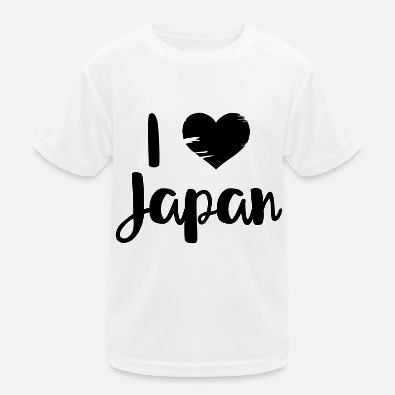I love Japan Kids Functional T-Shirt