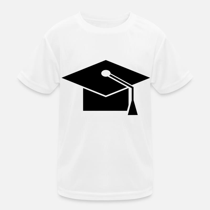 doctoral cap Kids Functional T-Shirt