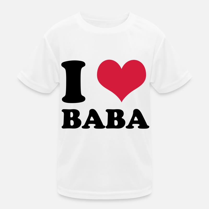i love baba Kids Functional T-Shirt