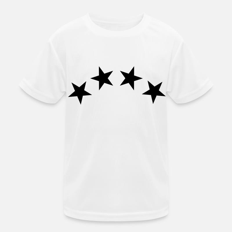 4 Sterne / 4 stars (1c) Kids Functional T-Shirt