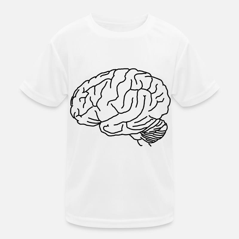 Cerveau T-shirt sport Enfant