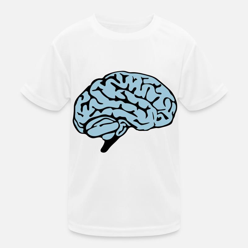 brain design Kinder Funktions-T-Shirt