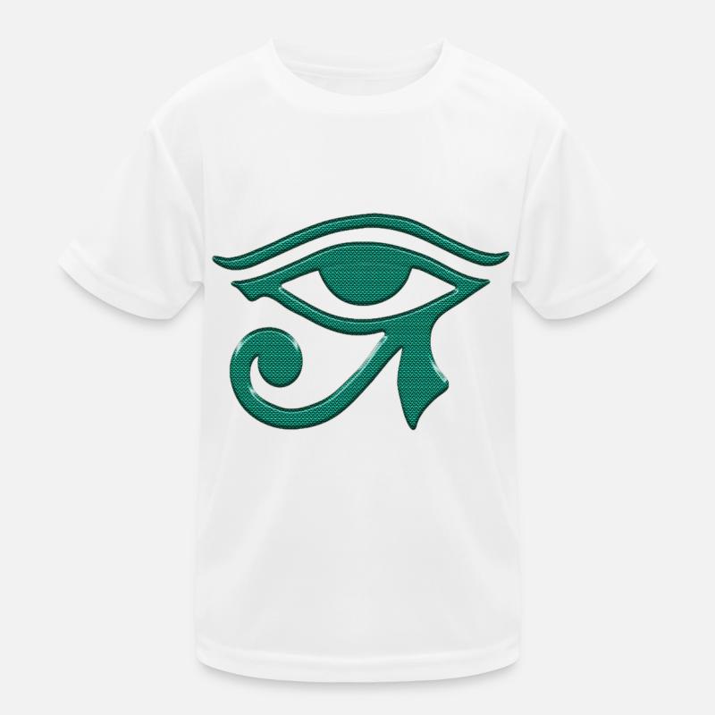 Egipt Hieroglyphen Kinder Funktions-T-Shirt