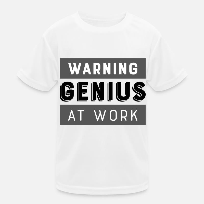 Genius at work Kids Functional T-Shirt