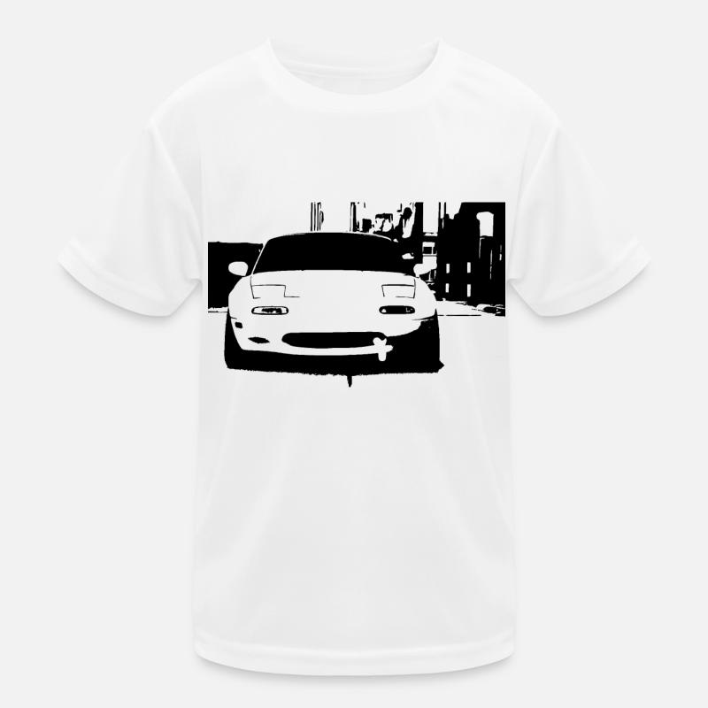 MIATA MK1 EUNOS - Kids Functional T-Shirt - white