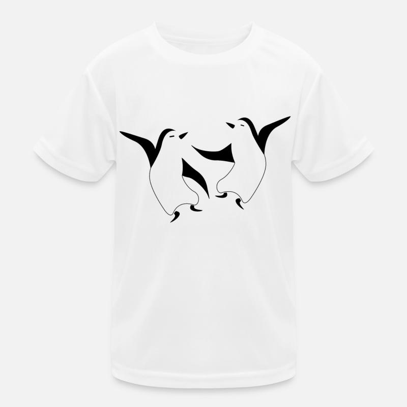 monitos Pinguin Kinder Funktions-T-Shirt