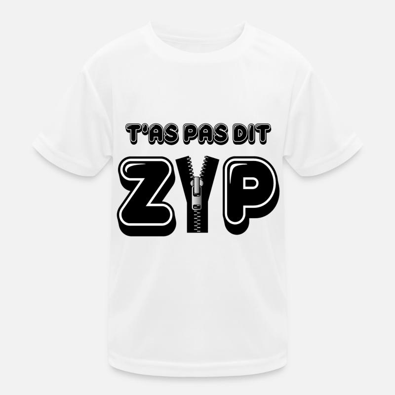 ZIP T-shirt sport Enfant